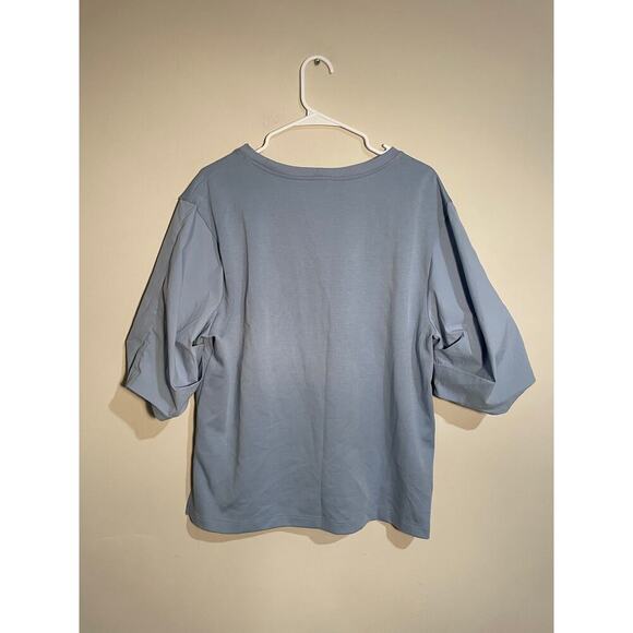 Athleta Harlow Hybrid Tee in Heron Blue - Picture 6 of 11